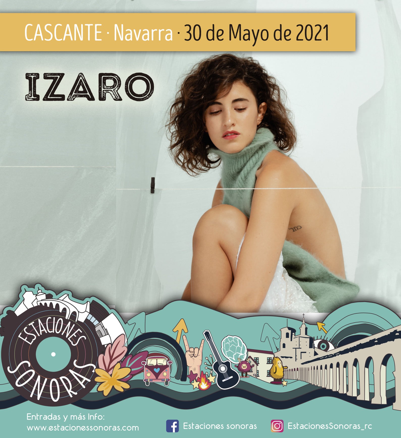 Festival Estaciones sonoras primavera Cascante Navarra actividades culturales musica y conciertos