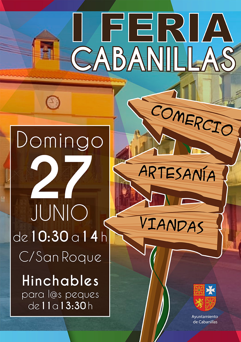Primera Feria de Cabanillas el domingo 27 de junio en la calle San Roque con hinchables para niños. Atrapa el norte agenda navarra