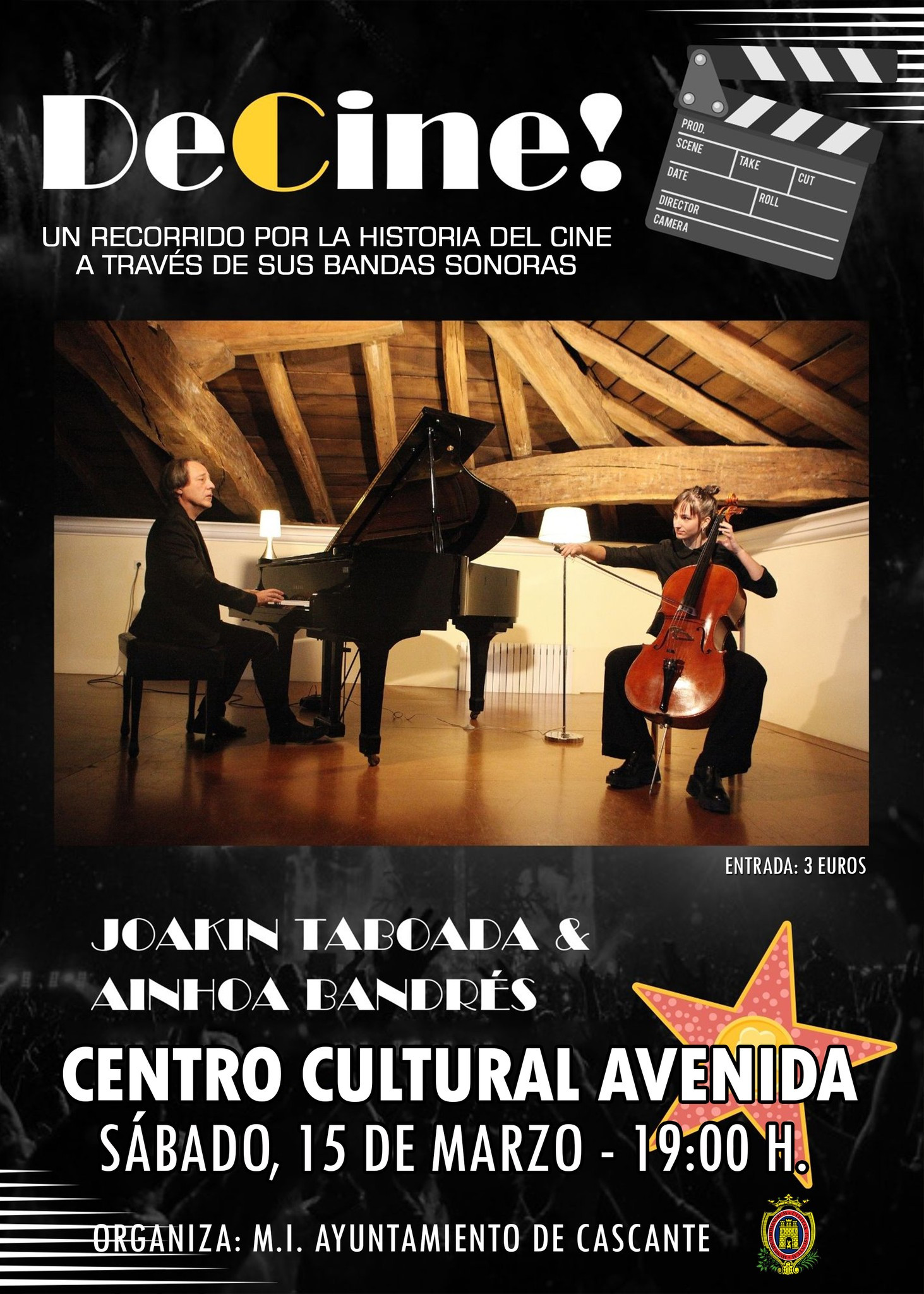actividades culturales, conciertos, musica, bandas sonoras del cine, planes en navarra, cascante, planes en el norte de españa